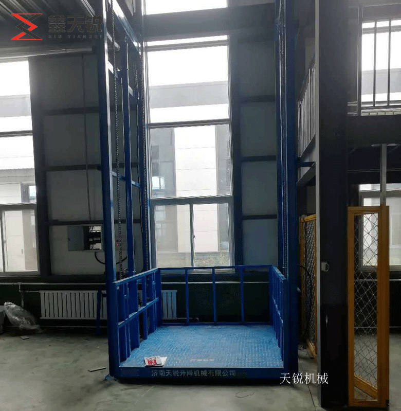 抚顺导轨式升降机验收合格